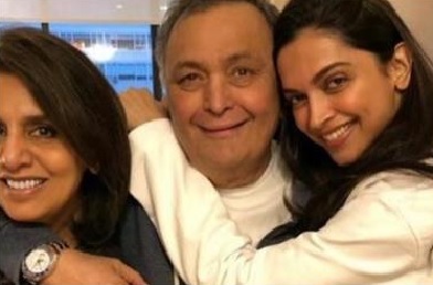 Deepika Padukone spends some quality time with Ranbir Kapoor's parents in New York