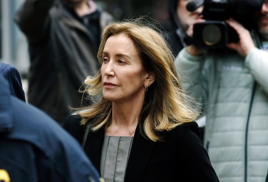 Actress Felicity Huffman pleads guilty in college admissions scandal