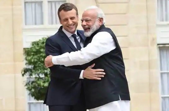 Modi, Macron discuss bilateral issues, global situation