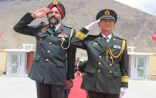 Indian and Chinese armies hold border meet in Ladakh