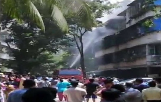 One killed in fire at apartment in police station compound