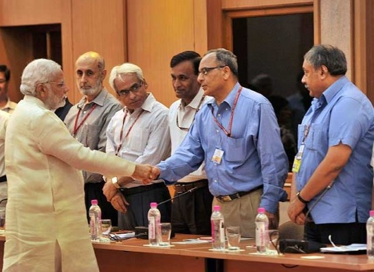 PM Modi meets top bureaucrats of key ministries