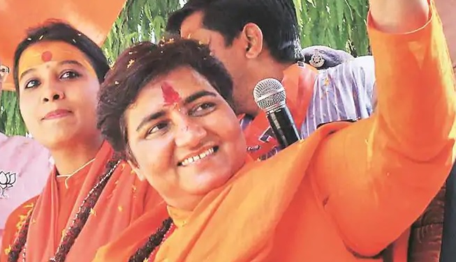 Pragya Thakur flies kite `in support of CAA'