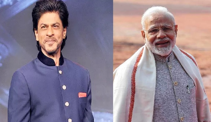 SRK congratulates PM Modi for his win in LS elections