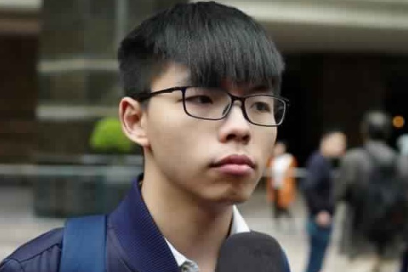 China 'supports' barring of Joshua Wong from Hong Kong election