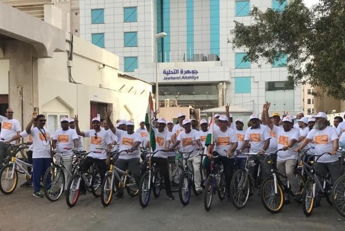 Indian Embassy in Saudi organises 'Gandhi cycle rally for peace'