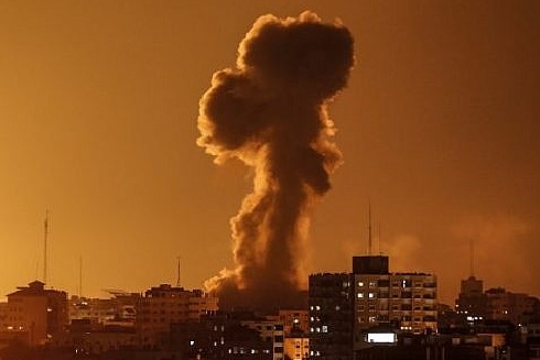 Israeli jets hit Gaza after rocket fire into Israel