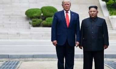 Trump warns Kim has 'everything' to lose through hostility