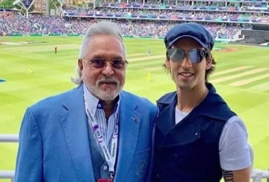 Vijay Mallya at The Oval for India vs Australia match