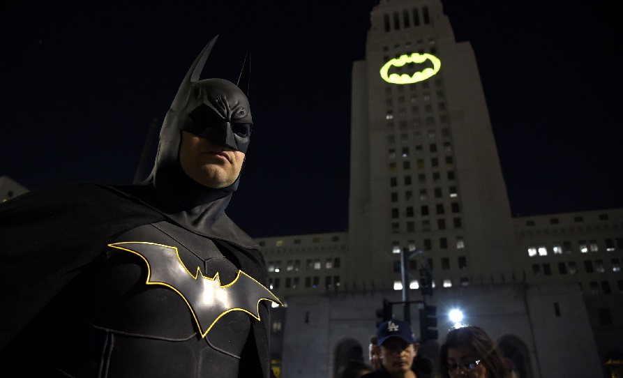 Anniversary celebrations: Displays of bat signal fete Batman at 80