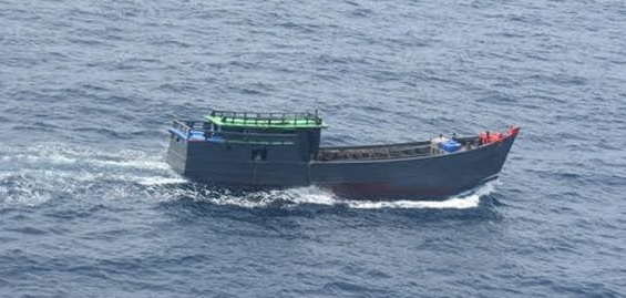 Coast Guard apprehends Myanmarese vessel near Car Nicobar