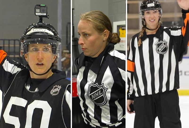 In NHL first- Four women selected to officiate prospect games