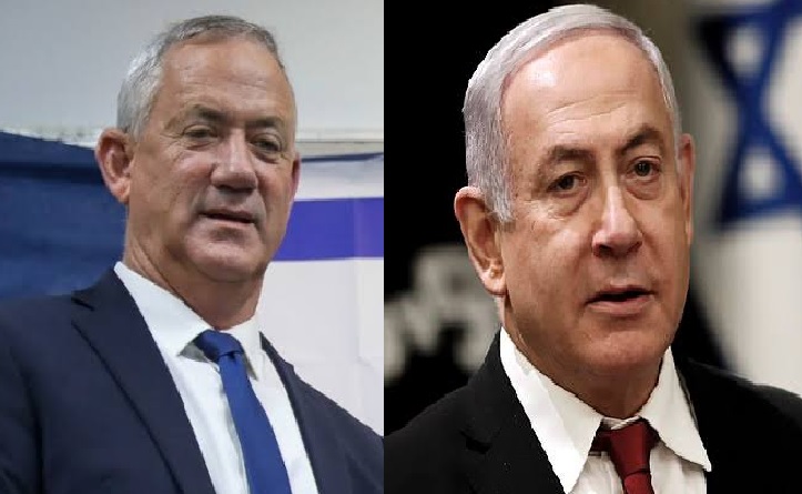 Israel's Netanyahu, Gantz see 'significant progress' toward unity govt