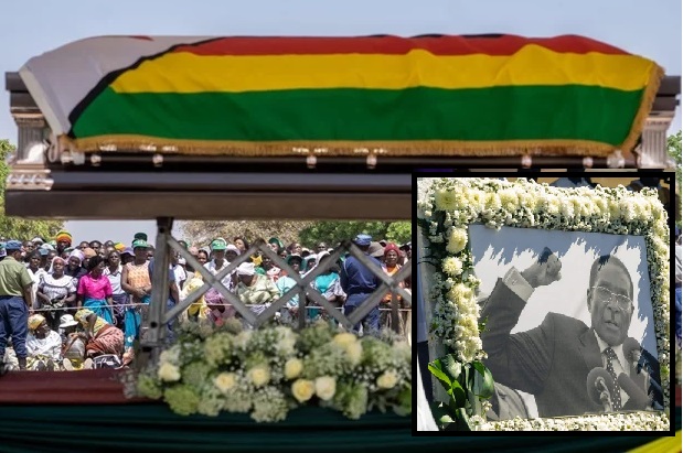 Robert Mugabe burial ceremony underway in rural Zimbabwe home