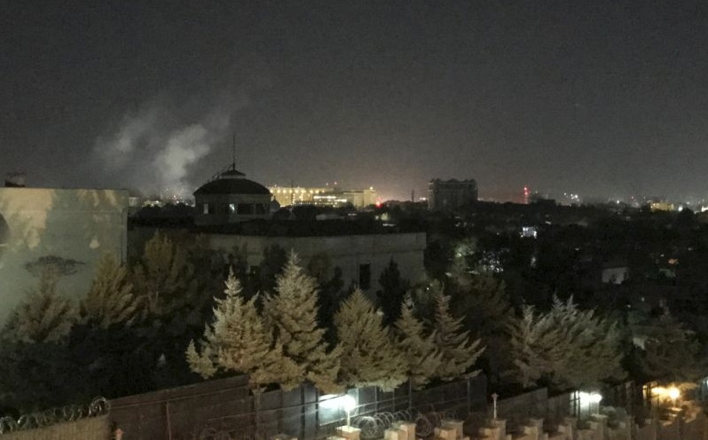 Rocket blast at US Embassy in Kabul on 9/11 anniversary