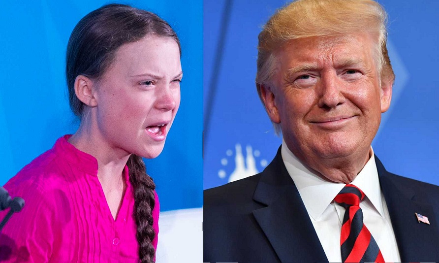 Trump 'would have loved' to have met Greta Thunberg at Davos