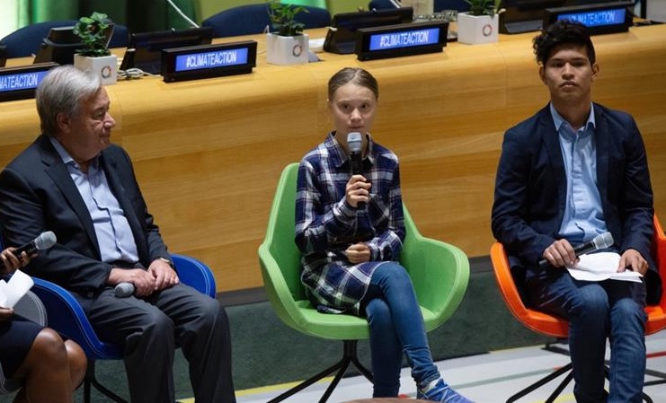 Youth leaders at UN demand bold climate change action