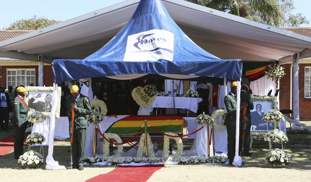 Zimbabwe’s Robert Mugabe is buried