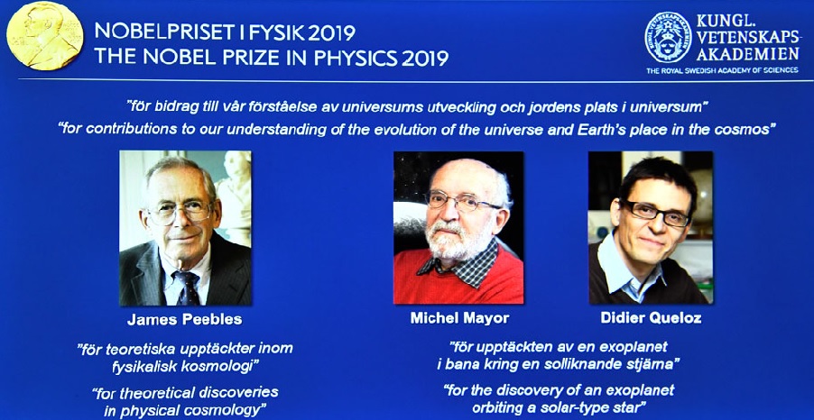 Dark matter and exoplanet discoveries win Nobel Physics Prize