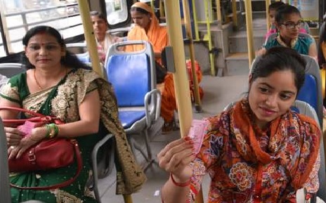 Free ride for women in public transport buses launched, CM Kejriwal terms move historic