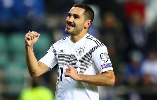 Gundogan double rescues Germany in Estonia after Can sees red