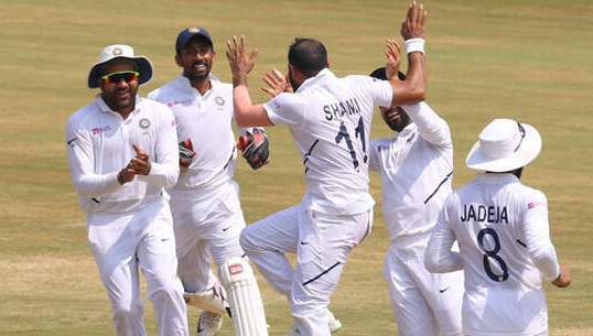 India win first Test against South Africa by 203 runs