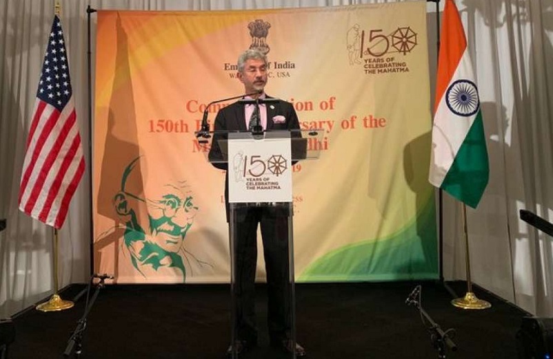 Mahatma Gandhi would have liked Indians to focus on tackling issue of climate change- Jaishankar