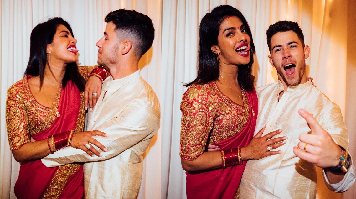 Priyanka Chopra, Nick Jonas celebrate Karwa Chauth