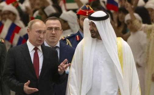 Russia's Putin arrives in UAE on first visit since 2007