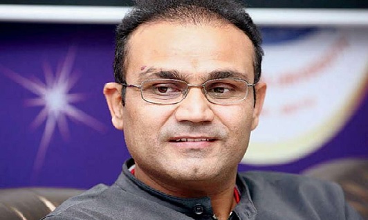 Sehwag supports '10 Hafte 10 Baje 10 Minute' campaign