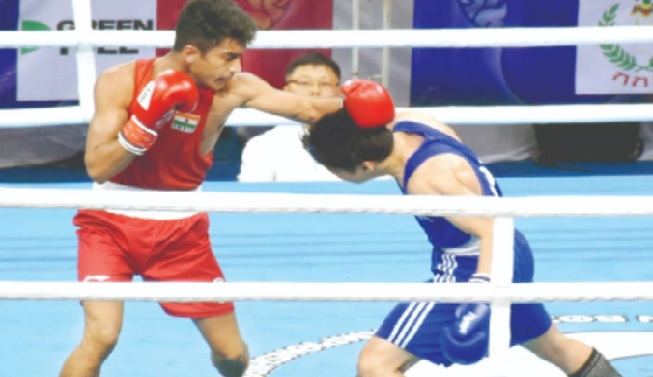 Shiva Thapa enters quarterfinals in Boxing Nationals