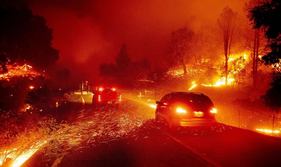 Millions face power cuts as California fires spread