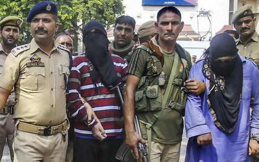 Two overground workers of Hizbul arrested in Kishtwar