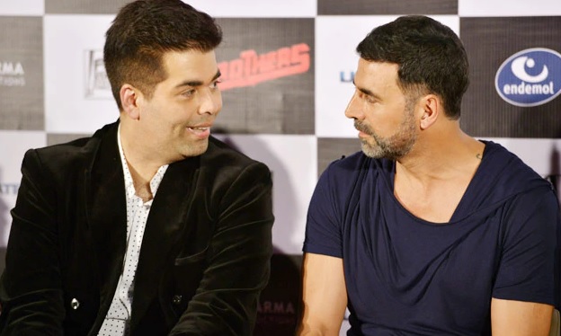 Akshay a rare movie star who supports first-time directors Karan Johar