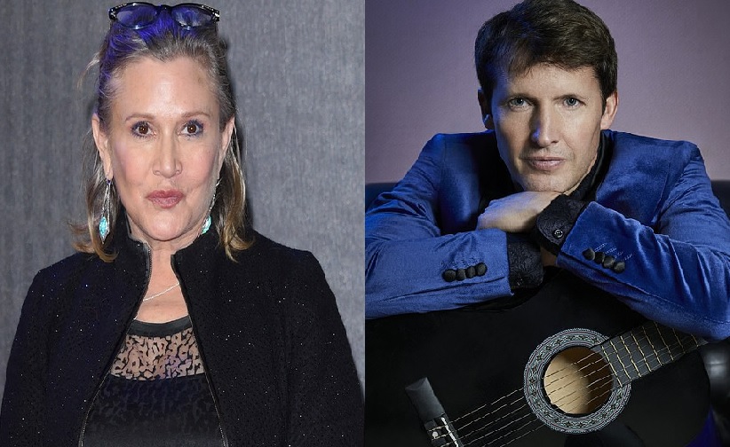 Carrie Fisher was inspirational, saw the funny side of everything James Blunt