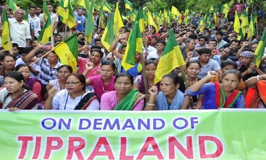 IPFT to hold demonstration in Delhi for 'Tipraland'