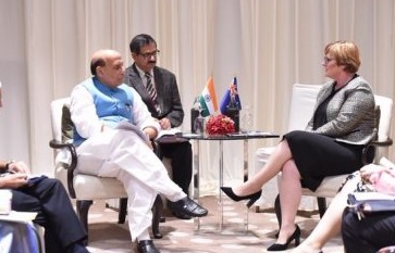 Rajnath holds bilateral meetings with US, Japan, Australia, New Zealand counterparts