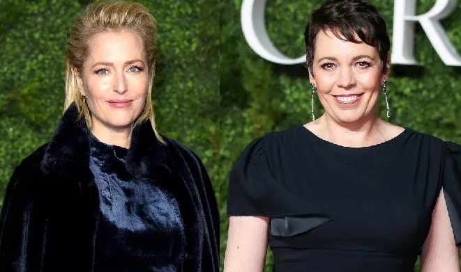 She is amazing: Olivia Colman on working with Gillian Anderson on 'The Crown'