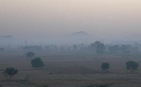 Thick fog blankets parts of Rajasthan