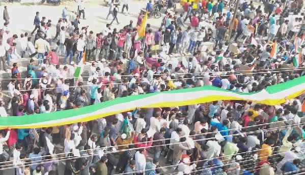 Anti-CAA protests in Nizamabad