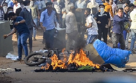 Mangaluru violence: Police release video of protesters bringing stones