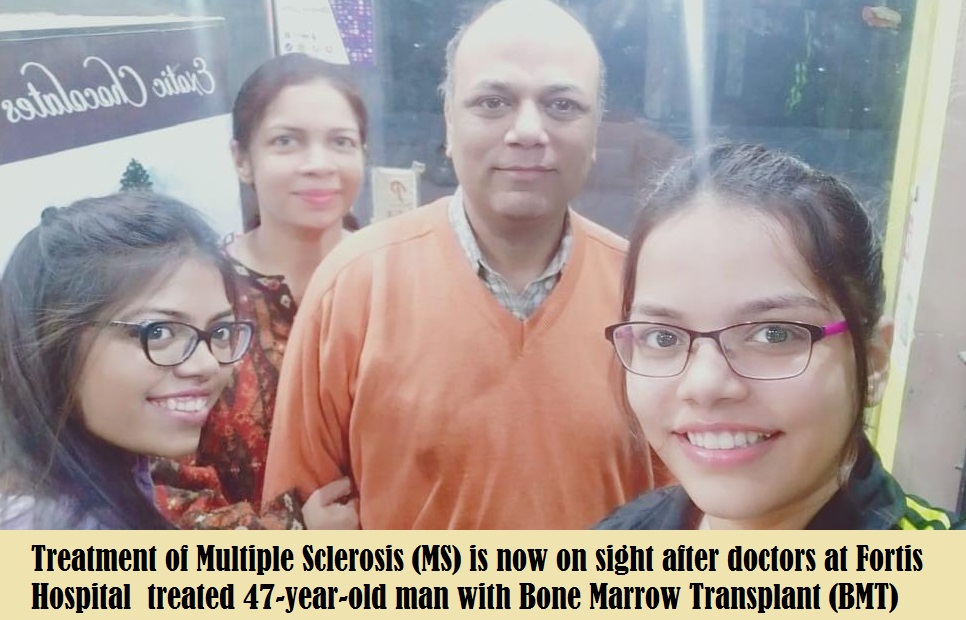 Multiple Sclerosis: Man who lost ability to see and walk, successfully treated with bone marrow transplant