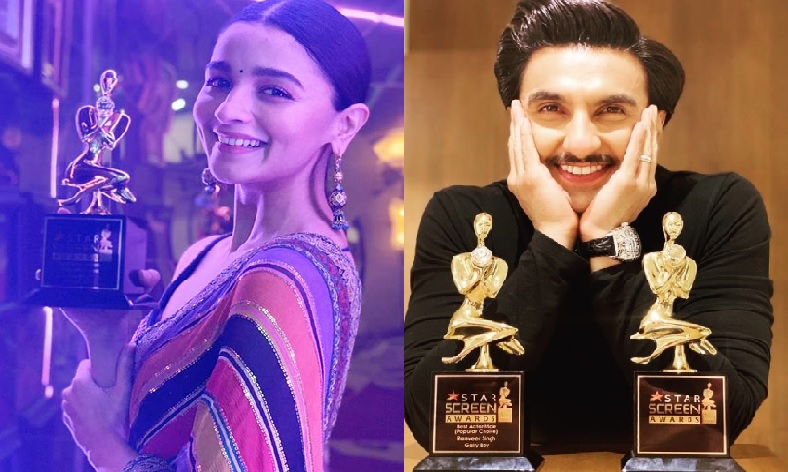 Star Screen Awards: Ranveer, Alia receive Best actor and actress title