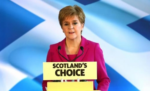 UK vote 'reinforces' case for Scottish independence poll Sturgeon