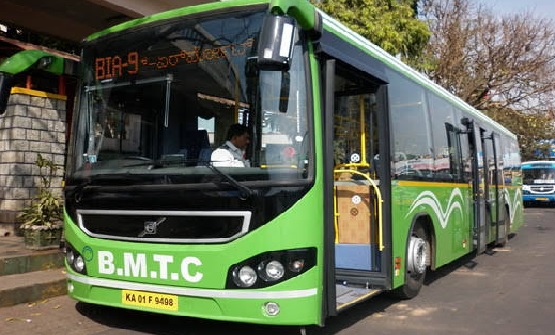 BMTC MD drives Volvo bus, draws flak