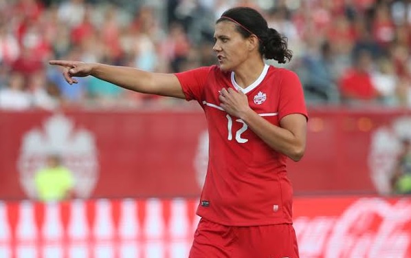 Canada's Christine Sinclair makes soccer history