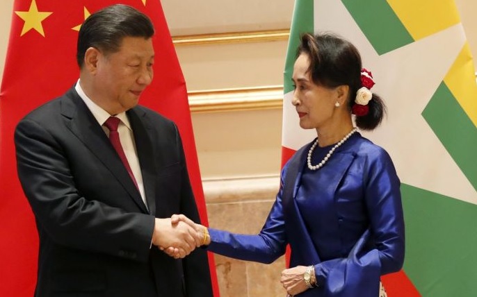 China and Myanmar 'stand together' despite Rohingya backlash