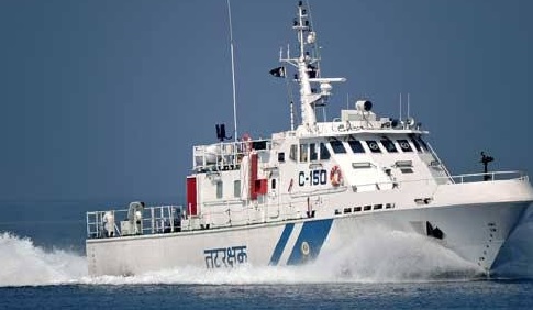 Coast Guard ship 'Annie Besana p' arrives at Chennai port