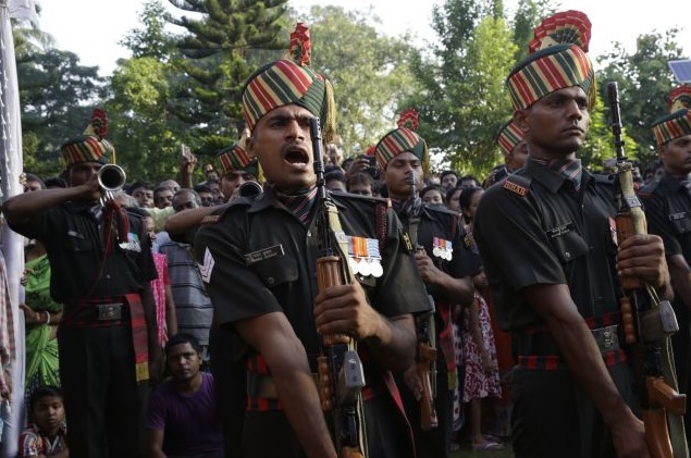 Maha: Martyred soldier cremated with military honours