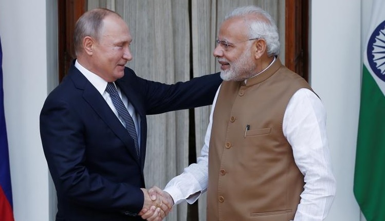 Modi, Putin discuss regional global issues